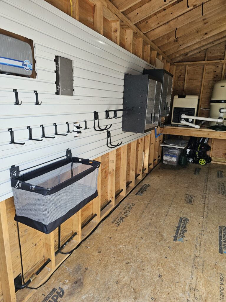 inside of garage after image
